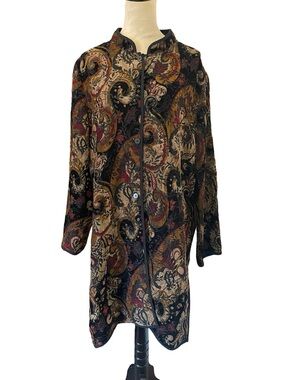 Vintage Units multicolored  tapestry jacket